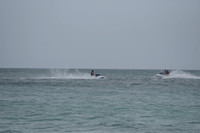 Jet skiing and tubing